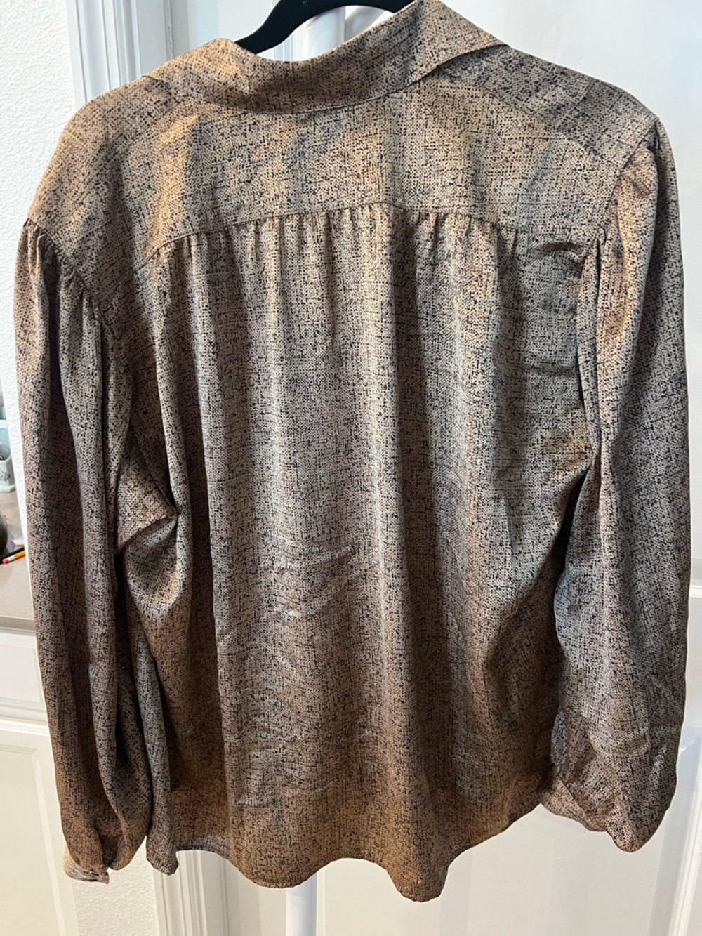 Vintage Louis Féraud Button Up Blouse Size 10 - Picture 6 of 6